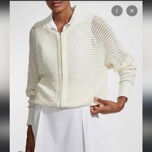 Varley Cameron Open Knit Jacket Full Zip